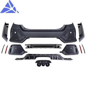 เหมาะสำหรับ <span class=keywords><strong>Honda</strong></span> <span class=keywords><strong>Civic</strong></span> Sedan <span class=keywords><strong>Type</strong></span>-<span class=keywords><strong>R</strong></span> ปี 2016-2021 |   ชุดฝาครอบกันชนหลังแบบครบชุดพร้อมชุดติดตั้ง - Product Image 3