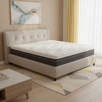 Matelas épais taille full très confortable mousse légère tissu respirant contre douleurs dorsales longue durée de vie