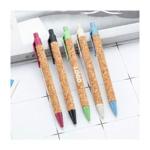 Bolígrafos Retráctiles Ecológicos con Diseño de Madera - Bolígrafos Promocionales Personalizados para Publicidad y Regalos - Product Image 1