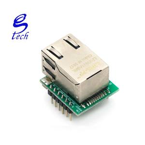 Electrónica inteligente, Chip W5500, nuevo convertidor SPI a LAN/ Ethernet, TCP/IP - Product Image 1