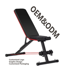 <span class=keywords><strong>Banco</strong></span> de Ejercicios Multifuncional Plegable y Ajustable con Logotipo Personalizado OEM para Ejercicios en Casa - Product Image 2