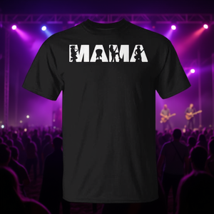 T-shirt Lead Guitarist Mama en coton noir, coupe unisexe, cadeau musical pour les mamans - Product Image 3