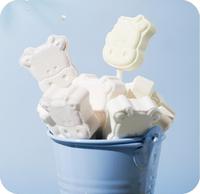 OEM Beren-vormige Melk Lollipop Hoge Calcium Melkstokjes Snoep Kinderen Gezonde Snack Persmelk Snoep Privélabel Beschikbaar