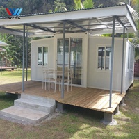 Maison mobile extensible Weizhengheng de 20 pieds et 40 pieds, type granny flat, conteneur extensible avec énergie solaire, Australie