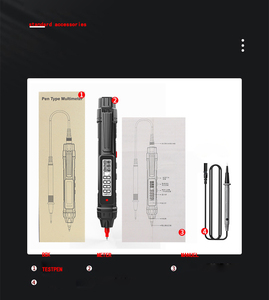 HYTAIS TS20A <strong>Professional</strong> Digital Multimeter 4000 Counts High Precision Pen Type <strong>Tester</strong> for AC DC Voltage Ohm Multifunctional - Product Image 5