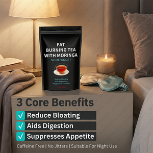 Té Herbal Natural Puro para Quemar Grasa con Moringa para la Digestión y Control del Apetito para Mujeres y Hombres (Venta al Por Mayor) - Product Image 2