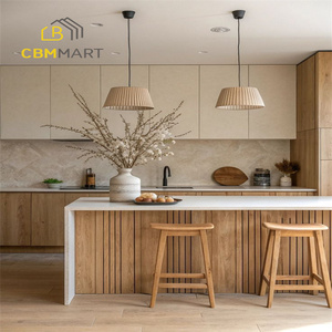 Armoires de cuisine CBMmart en placage de bois de <span class=keywords><strong>chêne</strong></span> <span class=keywords><strong>blanc</strong></span>, finition teinte, pour usage résidentiel - Product Image 3