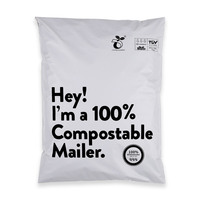 Enveloppes de courrier en plastique, Poly, personnalisés, bon marché, 50 unités, sacs de courrier pour la livraison postale