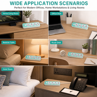 Multiprise universelle 4 prises CA avec double USB Type C et interrupteur, sous blister, pour supermarché, magasin de détail et voyage
