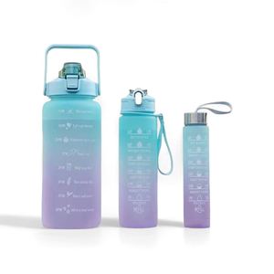 Plastic Sports Customised 2L Wide Mouth <b>Reusable</b> School Custom Logo Portable 2L Water Bottle Water Bottle for Girls - Product Image 2