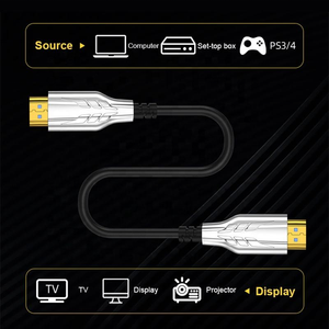 สายเคเบิลใยแก้วนำแสงแบบแอคทีฟ HDMI 2.1 Ultra-HD รุ่น AOC รองรับ 8K 60Hz 48Gbps และ 4K 60Hz 18Gbps ความยาว 10ม. 15ม. 20ม. 25ม. 30ม. 50ม. 100ม. - Product Image 5