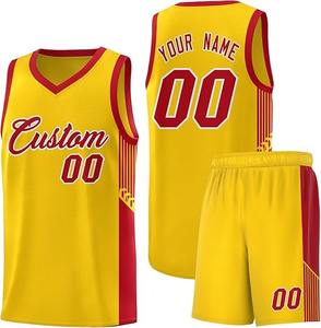 Ensemble de maillots de basket-ball professionnels BSCI pour hommes Shorts et maillots d'été personnalisés Respirant Plus Size pour les sports d'été - Product Image 6