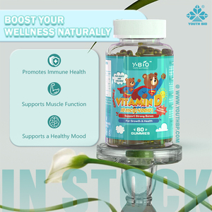Gomitas de Vitamina D3 de Alta Calidad, Refuerzan el Sistema Inmunitario <span class=keywords><strong>para</strong></span> Entusiastas del Fitness, 60 Gomitas, Entrega Rápida, Venta al por Mayor - Product Image 2