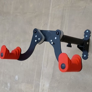 Nouveau design support d'affichage <span class=keywords><strong>mural</strong></span> pour <span class=keywords><strong>vélo</strong></span> naturel support de rangement <span class=keywords><strong>horizontal</strong></span> pour vélos suspendus à la maison ou au garage - Product Image 5