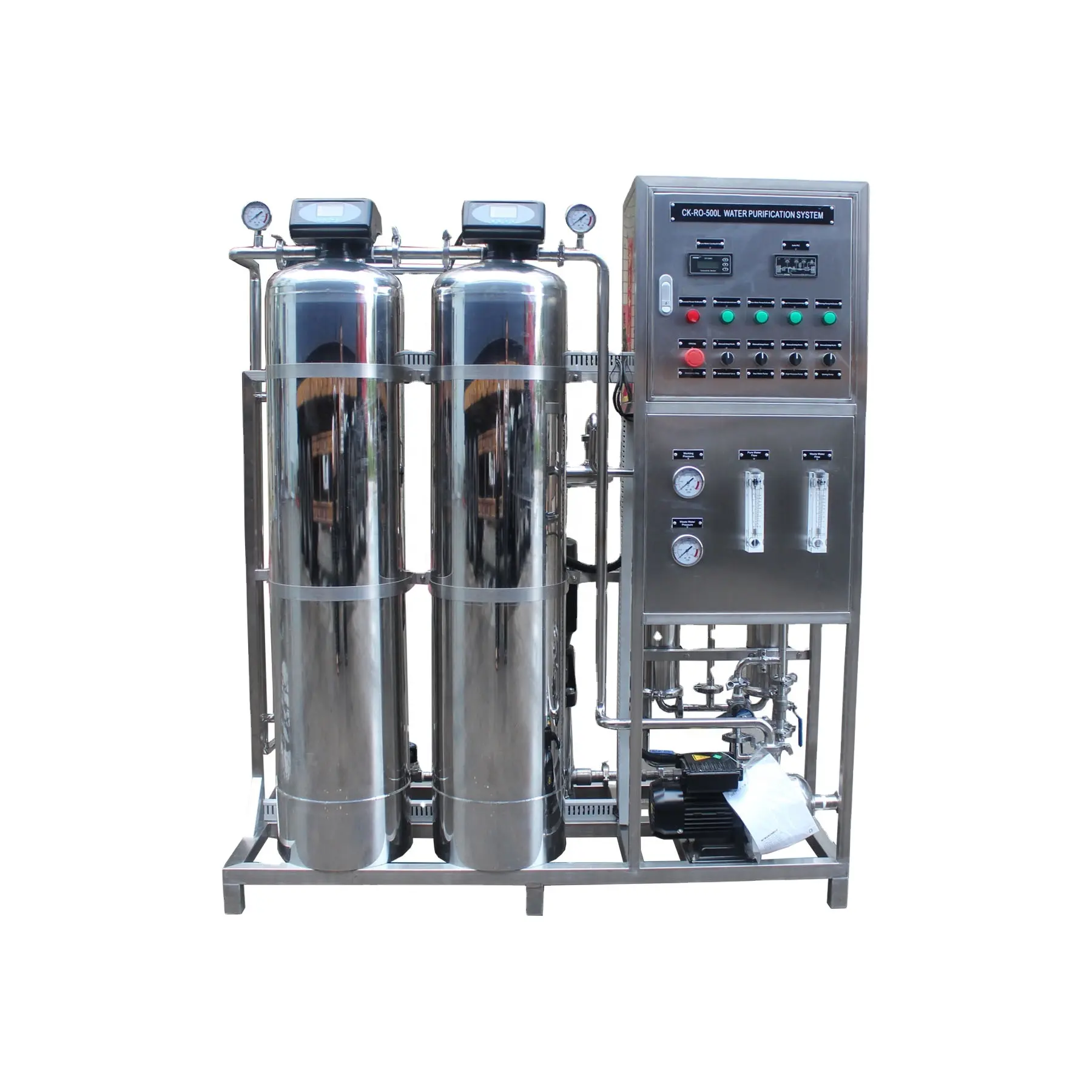 500LPH逆浸透システム水蒸留装置/商用ROシステム用浄水器