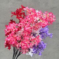 Bunga Lilac Buatan Sentuhan Realistis Bunga Sakura Jepang untuk Dekorasi Pernikahan