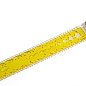 Regla Plegable Flexible Transparente de 30 cm Multifunción OEM ODM, Reglas de Goma con Anillo en O Profesional - Product Image 6