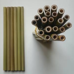 Set Ecologico di Cannucce in Bambù Verde con Spazzolino per la Pulizia, Confezione Regalo, Spedizione Rapida Globale - Product Image 5