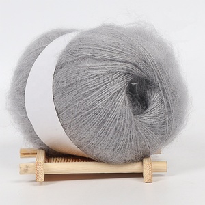 Cynthia angora sợi như thỏ tóc <span class=keywords><strong>polyester</strong></span> và nylon pha trộn mohair sợi pha trộn màu mohair sợi - Product Image 1
