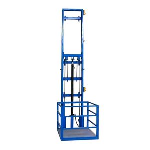 Vận chuyển hàng hóa nhỏ thang máy cho Nhà kho và nhà máy tầng nâng hoạt động nền tảng Đường Sắt-Loại thủy lực nâng vận chuyển hàng hóa thang máy - Product Image 1