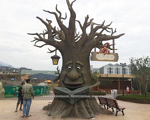 Statue d'homme-arbre personnalisée avec mouvements et son Arbre parlant animatronique mythique - Product Image 3
