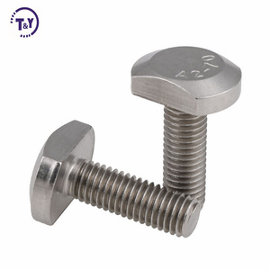 Heavy Duty Din186 Stainless Steel 304 A2 A4 <strong>Anti</strong> <strong>Rotation</strong> 30 Series Solar Lifting Hammer Head <strong>Bolt</strong> <strong>T</strong> Slot <strong>Bolt</strong> - Product Image 4