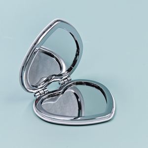 <b>Small</b> Foldable Pocket Cosmetic Mirrors Factory Wholesale Double-Sided Makeup Pocket Mirror Heart <b>Small</b> Foldable Makeup Mirror - Product Image 2