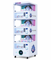 Machine de divertissement d'arcade intérieure professionnelle personnalisée, à monnayeur, double niveau, pour capsules de prix et bonbons