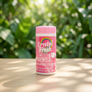 <b>CRYSTAL</b> FRESH Thailand Herbal Antiperspirant Unisex Body <b>Deodorant</b> Powder 22g (CP-022 Scent) ISO9001 ISO22716 OTOP Certified - Product Image 2