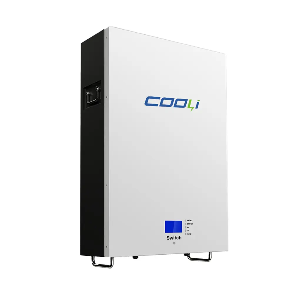 Cooli 48V 200Ah Điện Tường Pin 10kw Lithium Ion Pin Lifepo4 Tường Năng Lượng Mặt Trời Pin 200ah