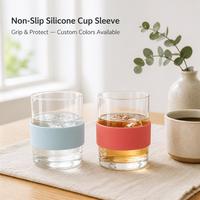 Bandes de transport antidérapantes en silicone pour bouteilles, personnalisables avec logo, réutilisables et compatibles lave-vaisselle