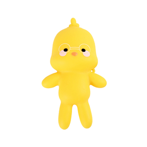 <span class=keywords><strong>Tiktok</strong></span> vente chaude porte-clés OEM jouets à presser longue jambe slime poussin jouets en peluche soulagement du stress fidget jouets pour enfants - Product Image 2