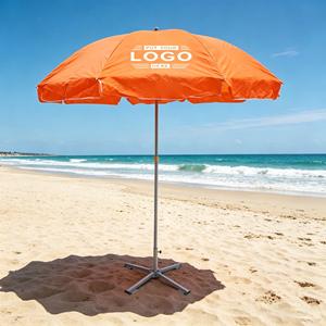 <b>Top</b> Quality Outdoor Sturdy Frame Wind Resistant Sun Shade Beach Umbrella - Product Image 1