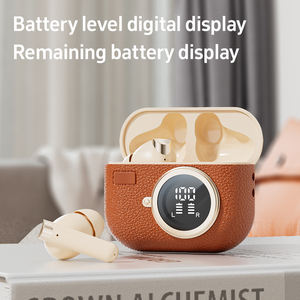 M88 V6.0 Auricolari Wireless Retrò Stile Fotocamera in Pelle con <span class=keywords><strong>Vero</strong></span> Suono Surround Stereo e Display LED Batteria - Product Image 6