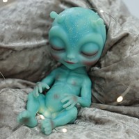 VTU 9 pouces Poupée Alien Rebirth en silicone réaliste, jouet de décompression musical pour enfants, articles cadeaux