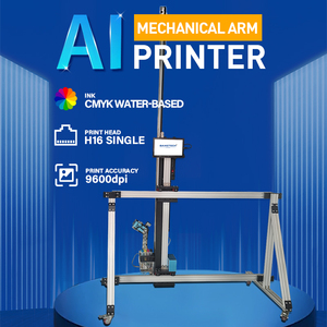 Stampa <span class=keywords><strong>da</strong></span> parete e stampa del pavimento 2 In 1 macchina UV Murale 3D stampante verticale due In un getto d'inchiostro - Product Image 6