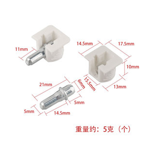 Iron Cabinet & Wardrobe Partition Board <b>Holder</b> with Hidden <b>Shoe</b> Cabinet Two-in-One Strong Support Connectors - Product Image 2