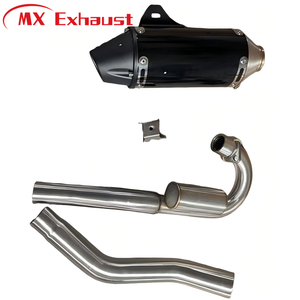 Pot d'échappement et tuyau de liaison avant pour moto tout-terrain 150 230 <span class=keywords><strong>250</strong></span> 150F 230F - Product Image 1