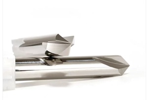 Xcj bán nóng dao phay thép vonfram <span class=keywords><strong>2</strong></span> Sáo 45 độ <span class=keywords><strong>chamfer</strong></span> endmill Công cụ Cắt <span class=keywords><strong>chamfer</strong></span> cacbua cắt cho nhôm - Product Image 2