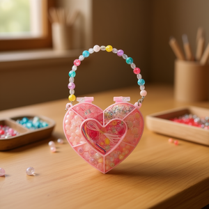 Set di perline ILAN a forma di cuore 30829 per la creazione di gioielli - Product Image 2