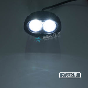Luz de trabajo LED electrónica Flare Star de 20w, 3000lm, 6000k, blanca, para coche, camión, montacargas, ajuste universal - Product Image 2