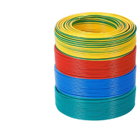Câbles Électriques BV à Prix Usine 1.5mm 2.5mm 4mm 6mm 10mm 16mm 450/750V, Fils Rigides en Cuivre PVC pour Bâtiment et Câblage Domestique