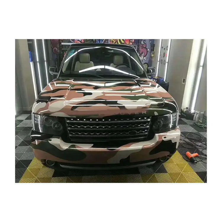 Oem Full Car Custom Graffiti Camouflage Car Body Vinyl Wrap