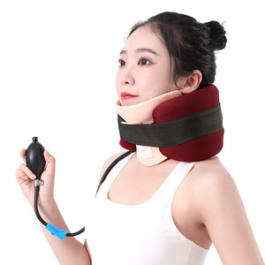Jitai Inflatable Cervical <b>Neck</b> Brace Adjustable Support For <b>Neck</b> <b>Traction</b> Therapy - Product Image 1