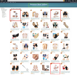 Nẹp chỉnh hình ngón chân cái lệch, đa hướng, chỉnh hình bàn chân, có thể điều chỉnh, dụng cụ tách ngón chân cho sản phẩm chăm sóc bàn chân - Product Image 2