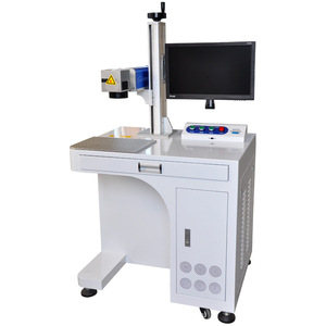 Máquina de marcado de código <span class=keywords><strong>QR</strong></span> láser de fibra de escritorio especialmente para placas de identificación de aluminio y Metal máquina de marcado láser de marcado PCB - Product Image 2