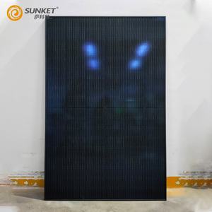Panel Solar Sunket <span class=keywords><strong>Exiom</strong></span>, Totalmente Negro, 415W, Módulo Mono de 182mm, 108 Celdas, Media Celda, para Sistemas Solares Domésticos - Product Image 4
