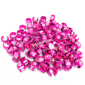 China Leverancier Uitstekende <span class=keywords><strong>Belgium</strong></span> Race Duif Vogels Ring Kanarieduif Voetbanden Vinken Tag Budgies Aluminium Vogel Beenringen - Product Image 5