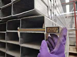 40x40mm 20x20 60x60 Tubes carrés en acier galvanisé et sections creuses pour tubes d'huile/forage avec services de soudage et de pliage - Product Image 5