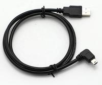 Cable USB Delgado A macho A ángulo de 90 grados, Micro B, 6 pies